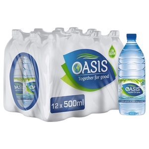 Oasis Mineral Water Low Sodium 500Ml X12