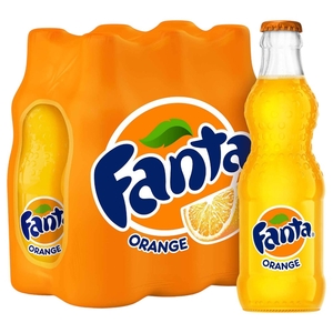 Fanta Orange Soft Drink 250Ml X6