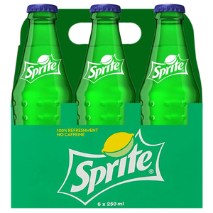 Sprite Carbonated Drink 250Ml X6