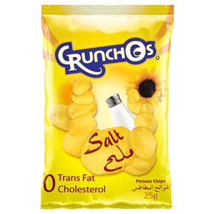 Crunchos Potato Chips Salt 25G