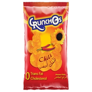 Crunchos Potato Chips Chili 25G