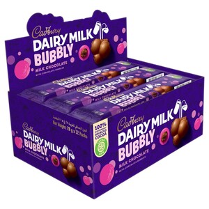 Cadbury Dairy Milk Bubbly 28G X12