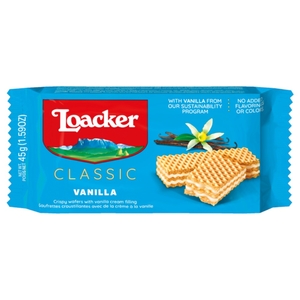 Loacker Wafer Vanille 45G