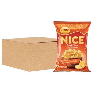 Kitco Nice Potato Chips French Cheese 14G X21