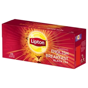 Lipton Black Tea Bag English Breakfast 25 Teabags