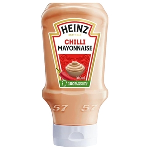 Heinz Fiery Chili Mayonnaise Top Down Squeezy Bottle 310Ml