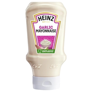 Heinz Garlic Mayonnaise Top Down Squeezy Bottle 310Ml