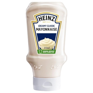 Heinz Creamy Classic Mayonnaise Top Down Squeezy Bottle 310Ml