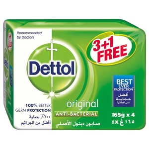 Dettol Soap Original 165G X 4
