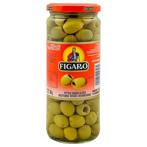 Figaro Pitted Green Olives 450G