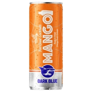 Dark Blue Energy Drink Cocktail Mango 250Ml
