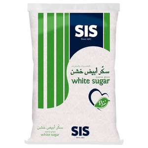 Sis White Sugar Coarse Grain 2Kg