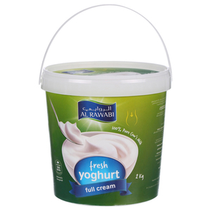 Al Rawabi Fresh Yoghurt Full Cream 2Kg