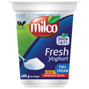 Milco Fresh Yoghurt Full Cream 400G
