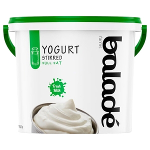Balade Stirred Yogurt Full Fat 1Kg