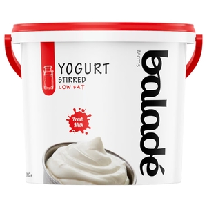 Balade Stirred Yogurt Low Fat 1L