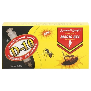 D-10 Magic Gel Cockroaches & Ants Control 30G