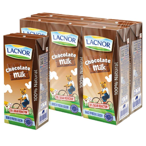 Lacnor Essentials Milk Chocolate 125Ml X6