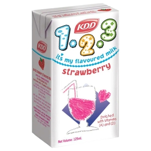 Kdd Milk Strawberry 125Ml