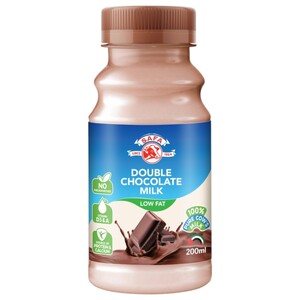 Safa Milk Double Chocolate Low Fat 200Ml