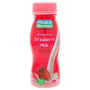 Marmum Pure And Fresh Strawberry Milk 200Ml