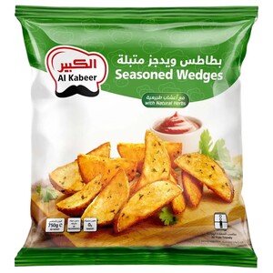 Al Kabeer Frozen Seasoned Wedges 750G