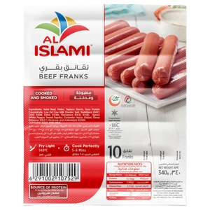 Al Islami Beef Franks 340G