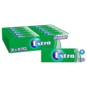 Wrigley's Extra Gum Spearmint 10 Pieces 14G X30