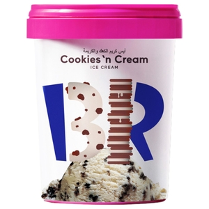 Baskin Robbins Ice Cream Cookies'n Cream 1L