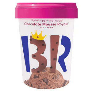 Baskin Robbins Ice Cream Chocolate Mousse Royale 1L