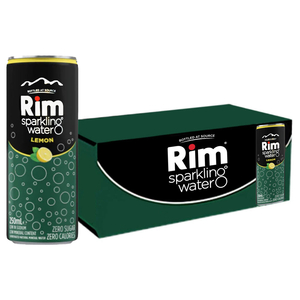 Rim Sparkling Water Lemon Can 250Ml X 6