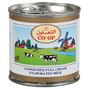 Al Ain Co-Op Condensed Full Cream Evaporated Milk 170G