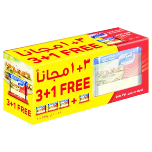Almarai Cheese Slices Low Fat 3+1 200G