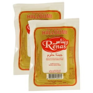 Renas Halloumi Cheese 200G X2