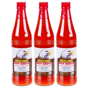 Excellence Hot Sauce 6Oz 177Ml X 3