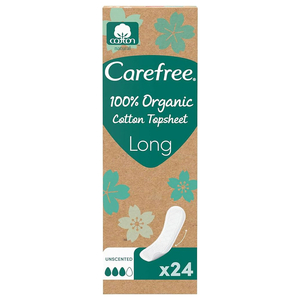 Carefree Pantyliners Long 24 Pieces