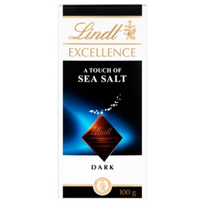 Lindt Excellence Sea Salt Dark Chocolate 100G