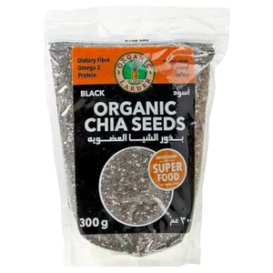 Organic Larder Black Organic Chia Seeds 300G