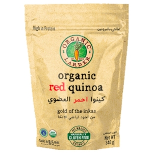 Organic Larder Red Quinoa 340G