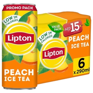 Lipton Ice Tea Peach 290Ml X6
