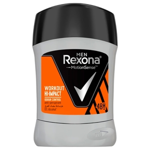 Rexona Men Antiperspirant Stick Workout Hi-Impact 40G