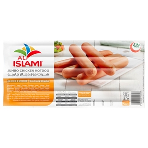 Al Islami Jumbo Chicken Hot Dog 425G