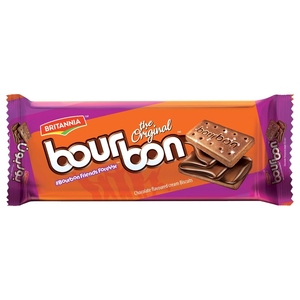 Britannia Bourbon Cream Biscuits 100G
