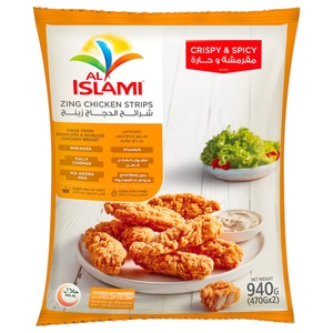 Al Islami Zing Chicken Strips Crispy & Spicy 940G