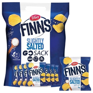 Tiffany Potato Chips Finns Slightly Salted 15G X 24