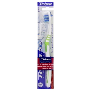 Trisa Toothbrush Flexible Soft 1Pc Assorted Colours
