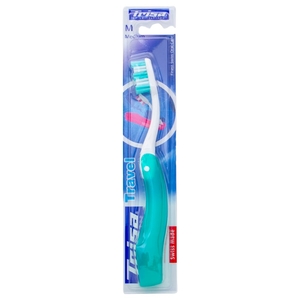 Trisa Travel Toothbrush Medium 1Pc