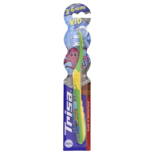 Trisa Kid Toothbrush 3-6 Years 1Pc Assorted Colours