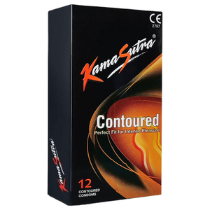 Kamasutra Contoured Condoms 12 Pieces