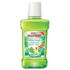 Dabur Mouthwash Miswak Mint Fresh 250Ml